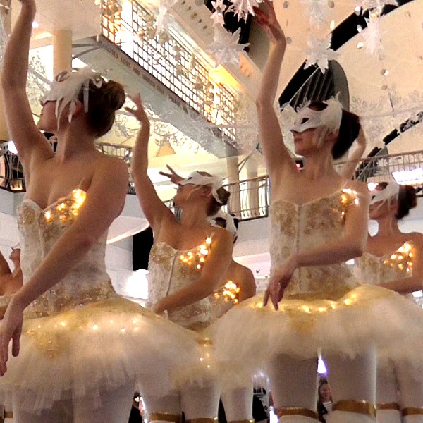 Stilt Ballet Dancers