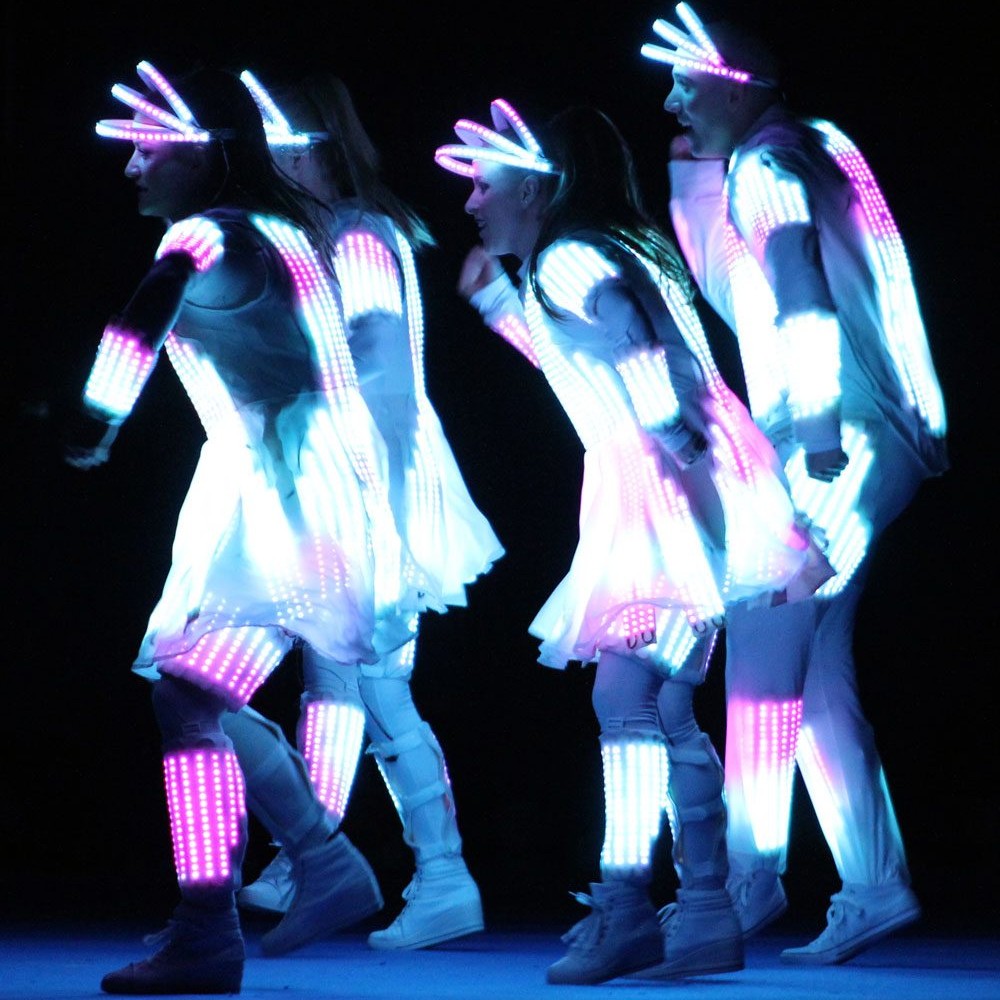 LED Pixel Video Dancers