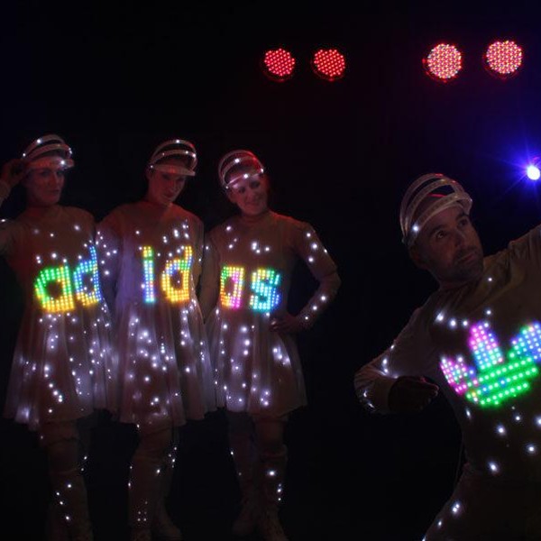 LED Pixel Video Dancers